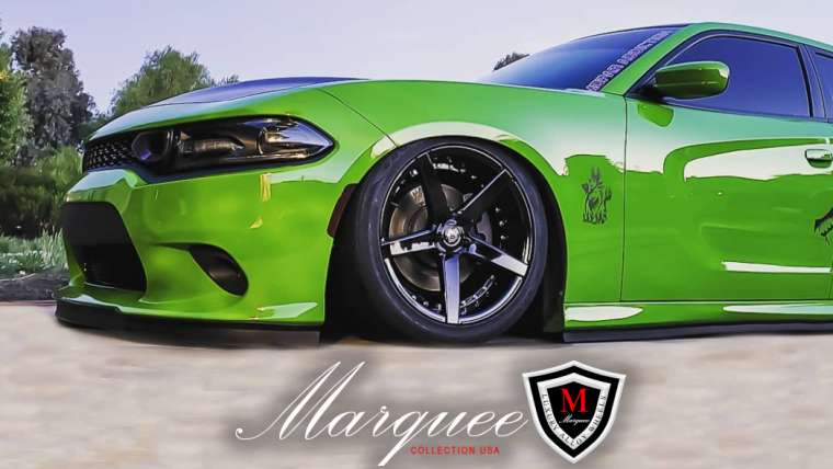 M3226 Gloss Black in Green Dodge Charger