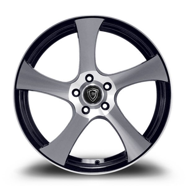 Marquee White Diamond - Black Machined